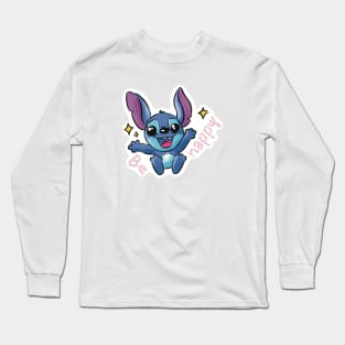 Happy Stitch Long Sleeve T-Shirt